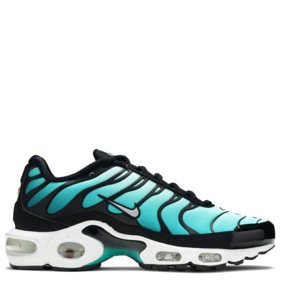 Nike Air Max Plus Tn SE Clear Emerald White Black - Picture 1 of 4